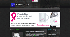 Desktop Screenshot of lanciault.com